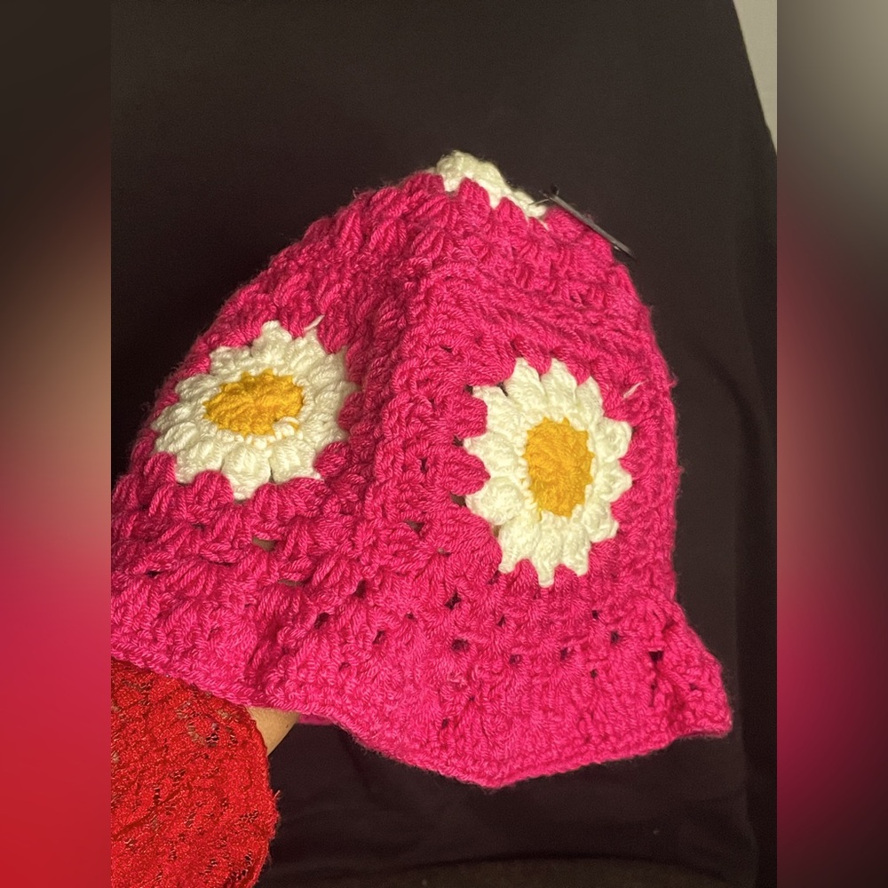 Floern Crochet Flower 🌼 Pattern Knit 🧶 Bucket Hat